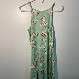 Soft Shirt Floral Dress